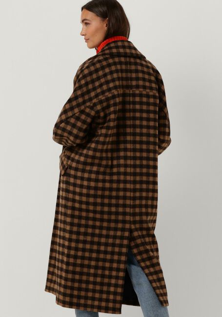 SELECTED FEMME Manteau NEW ELEMENT WOOL COAT B en marron - large