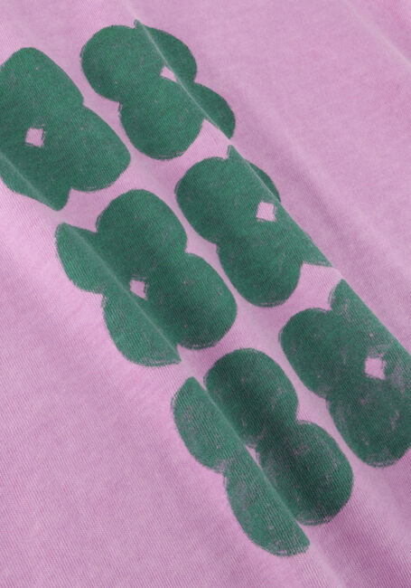 Jelly Mallow T-shirt CLOVER PIGMENT T-SHIRT en violet - large