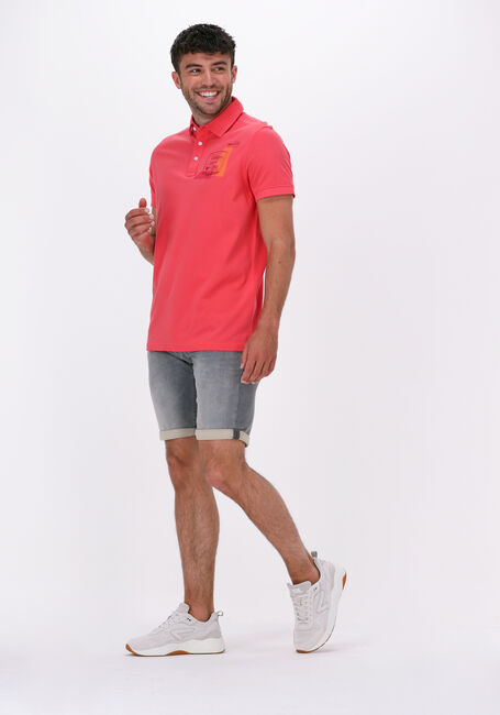 PME LEGEND Polo SHORT SLEEVE POLO STRETCH PIQUE Corail - large