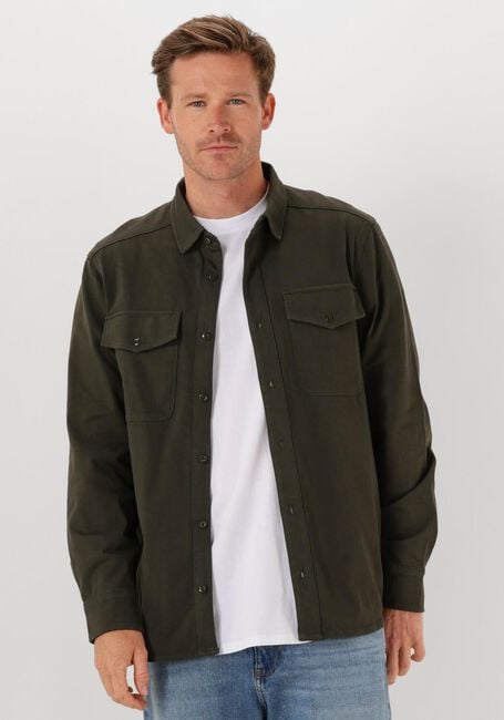 Grijze G-STAR RAW Casual overhemd MARINE JERSEY SHIRT L\S - large