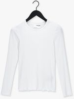 SELECTED FEMME T-shirt ANNA LS CREW NECK TEE en blanc