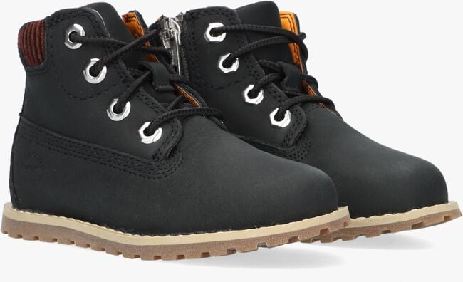 TIMBERLAND POKEY PINE 6IN BOOT WITH SIDE  Bottines à lacets en noir - large