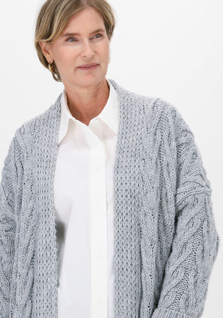 SIMPLE Gilet PISO en gris - large
