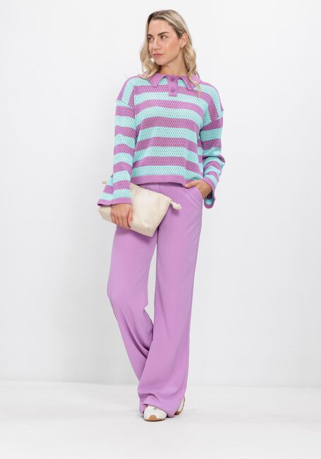 YDENCE Pull KNITTED TOP AGNES Lilas - large