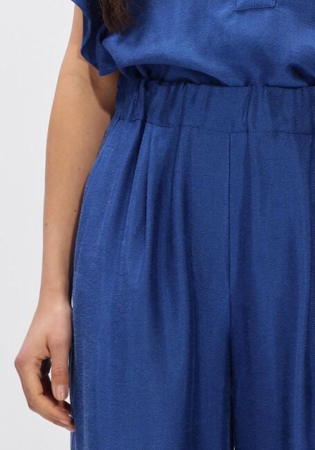 Blauwe BY-BAR Broeken/jumpsuits CELIN GLOSS PANTS - large