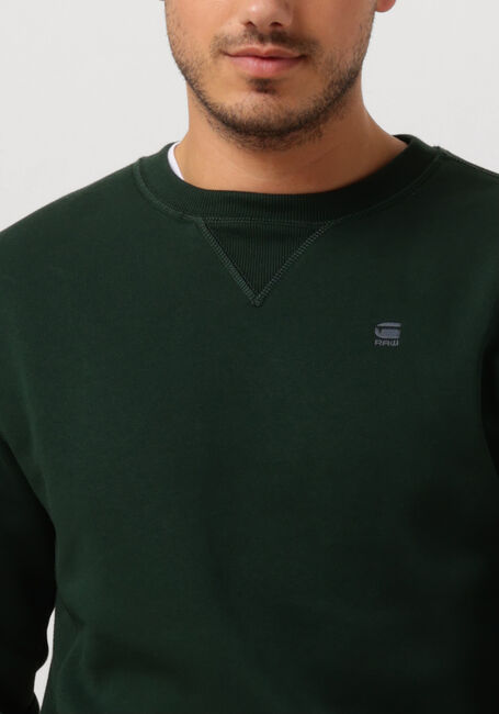 G-STAR RAW Chandail PREMIUM CORE R SW L/S en vert - large