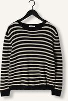 Zwarte BY-BAR Trui JET STRIPE PULLOVER Zwarte BY-BAR Trui JET STRIPE PULLOVER - medium
