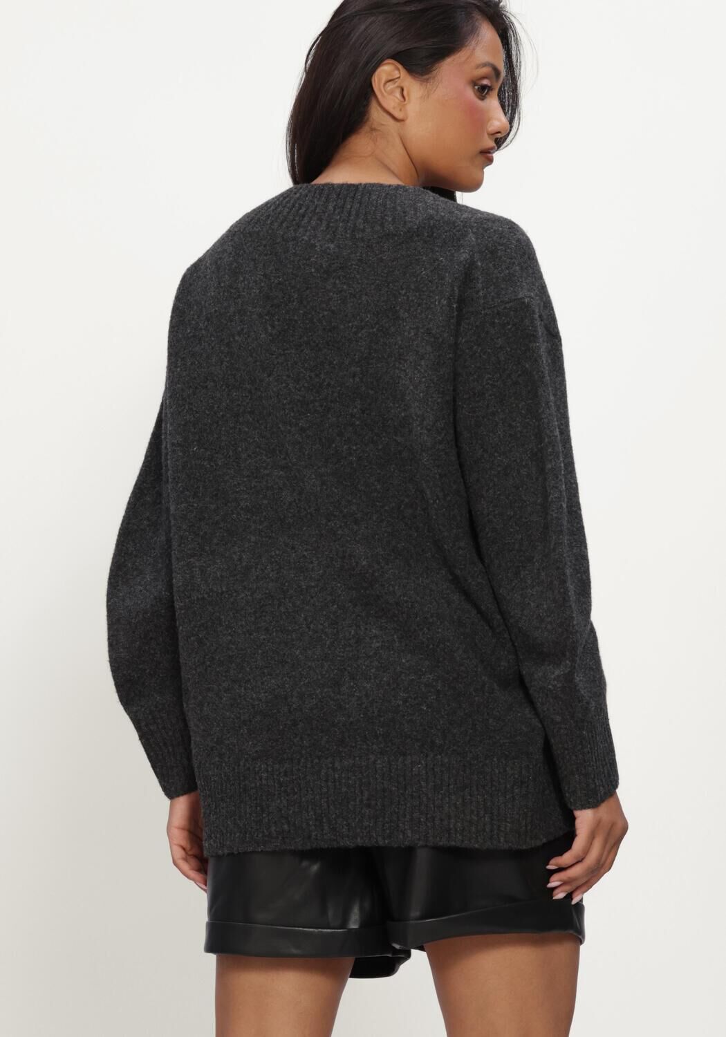 OMODA ATELIER Pull OM-DELPHINE X QUINTY Gris fonc&eacute; - large