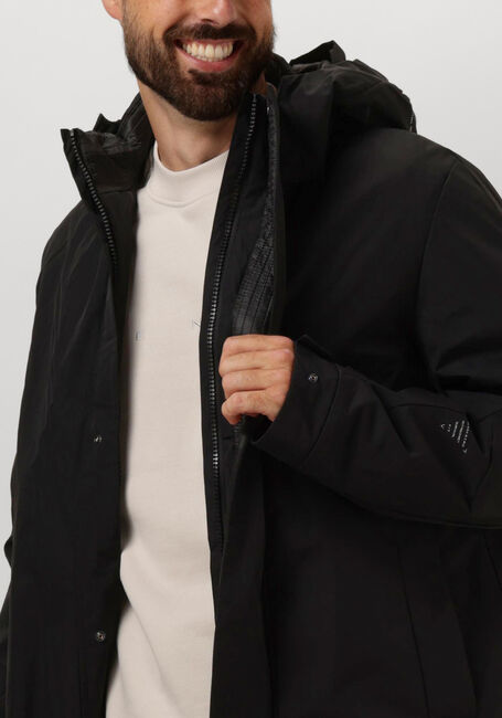 KRAKATAU Parkas QM484 en noir - large