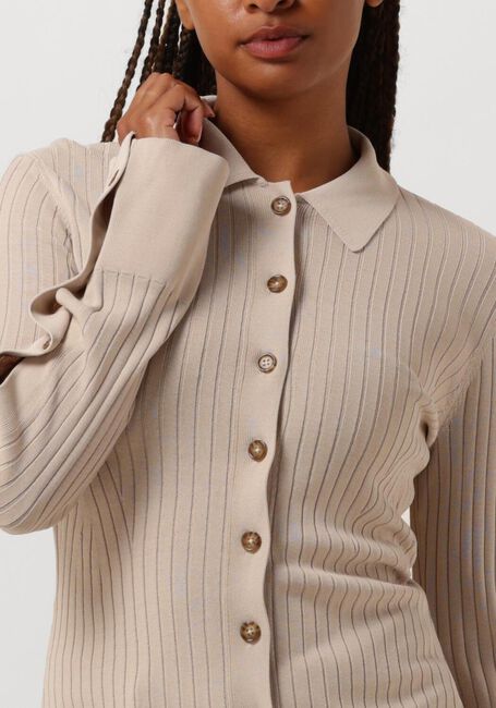 SECOND FEMALE Pull JAKARTA KNIT COLLAR Sable - large