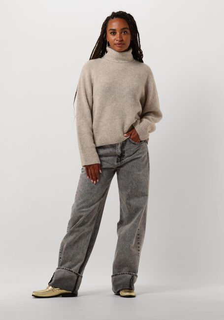 MOS MOSH Col roulé AIDY THORA ROLLNECK KNIT en beige - large