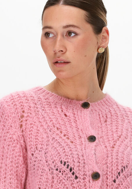 Roze BY-BAR Vest JULIE CARDIGAN - large
