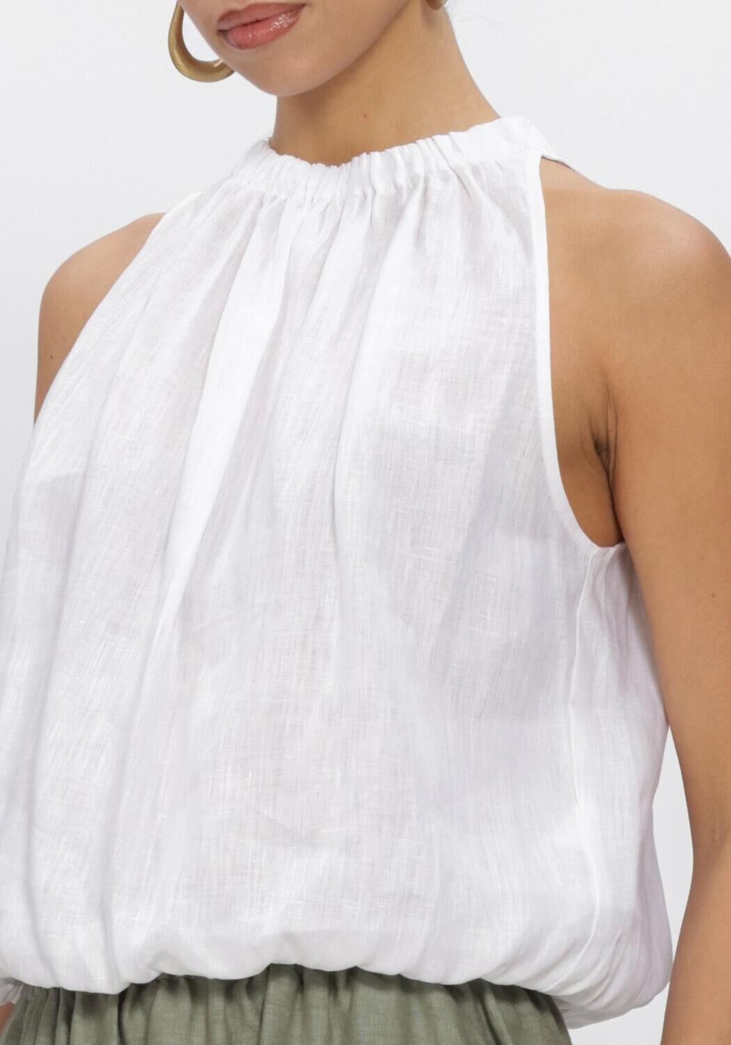 GREEK ARCHAIC KORI Haut S26K-1004072 en blanc - large