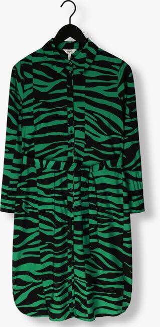 OBJECT Robe midi OBJCIRA L/S SHIRT DRESS 129 en vert - large