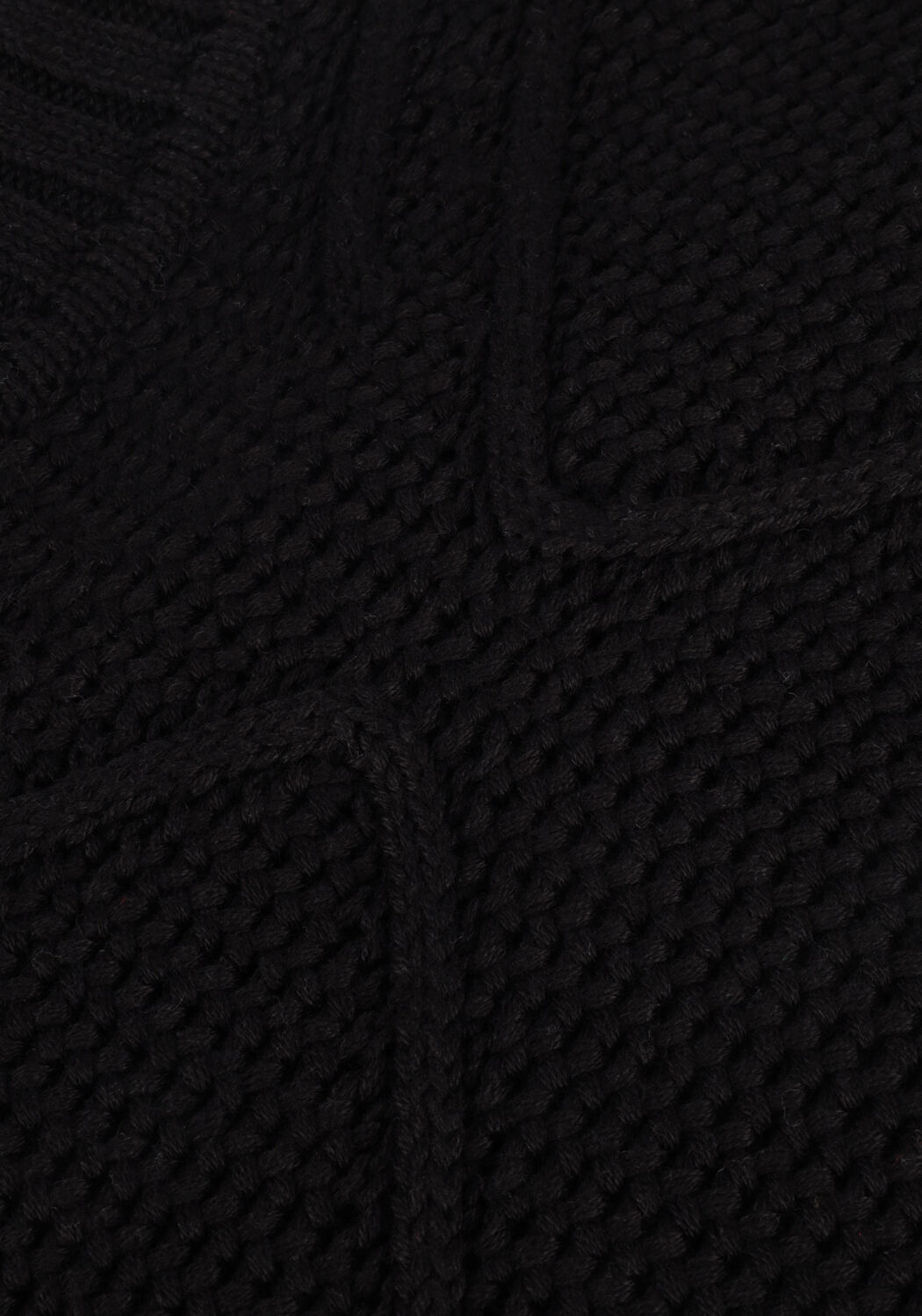 Zwarte OBJECT Trui HARVEY L/S KNIT - large