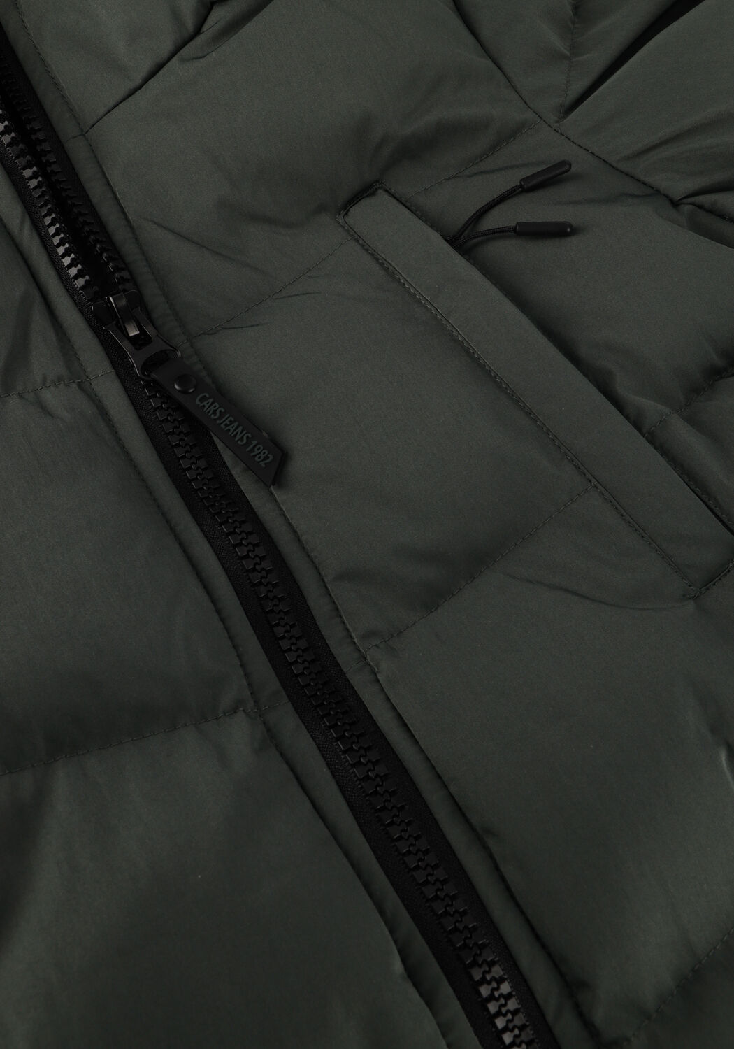 Groene CARS JEANS Gewatteerde jas MAYSAY - large