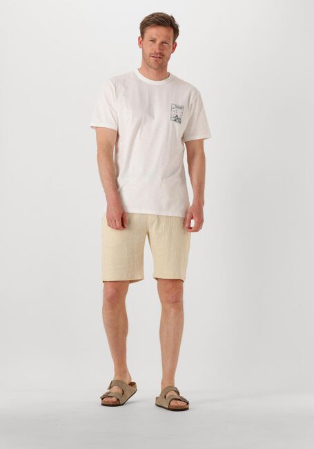 Witte BUTCHER OF BLUE T-shirt FRESCO DAZZURO TEE - large