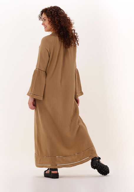 CIRCLE OF TRUST Robe maxi GIA DRESS en camel - large