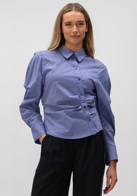 CO'COUTURE Haut ANIZA ASYM SHIRT en bleu - large