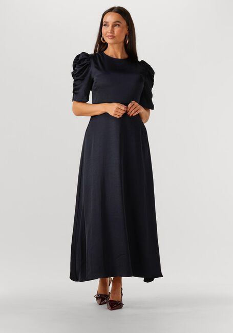 NEO NOIR Robe maxi BENUTI SOLID DRESS Bleu foncé - large