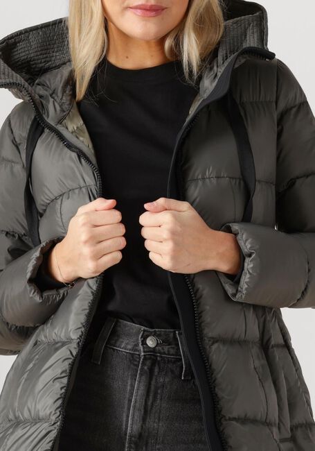 Donkergrijze PEUTEREY Gewatteerde jas NUNKI MQN 02 - large