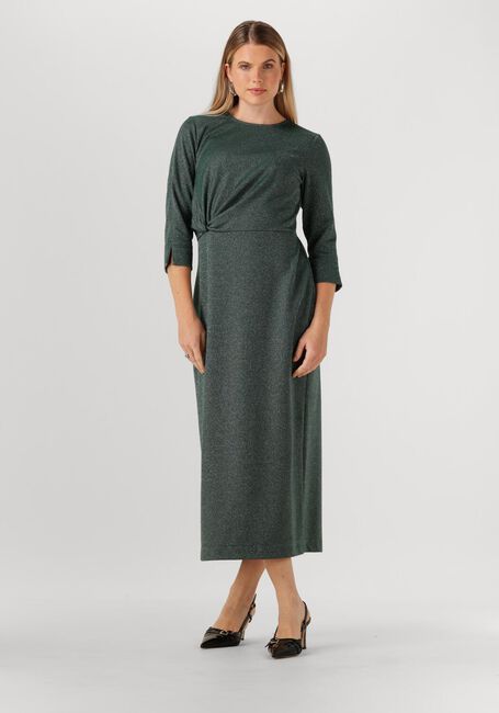 STUDIO ANNELOES Robe midi VALERIE SPARKLE DRESS Vert foncé - large