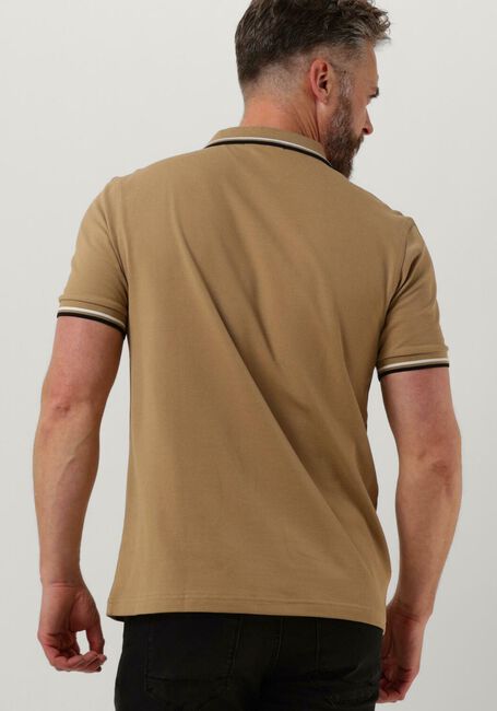 FRED PERRY Polo TWIN TIPPED FRED PERRY SHIRT Kaki - large