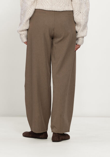 YDENCE Pantalon large PANTS BLYTHE en marron - large