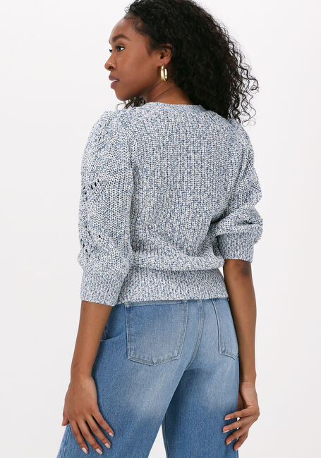Blauwe FABIENNE CHAPOT Trui COCO CARDIGAN - large