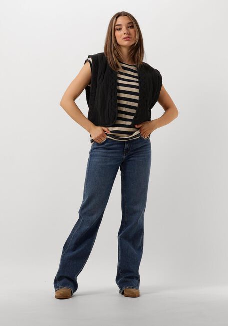 BY-BAR Gilet ISLA EMBROIDERY JACKET en noir - large