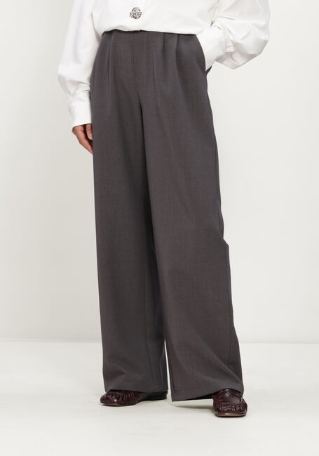 STUDIO AMAYA Pantalon large JASMIN PANTS Gris fonc&eacute; - large
