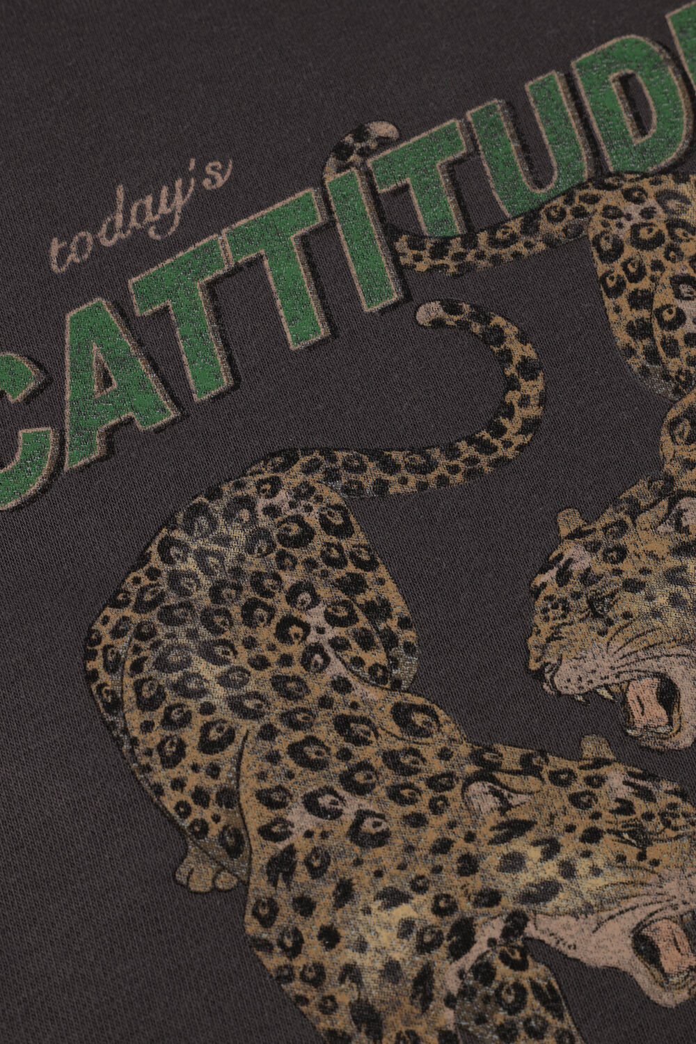 KONGES SLOJD Chandail LOU SWEAT SHIRT OCS Gris fonc&eacute; - large