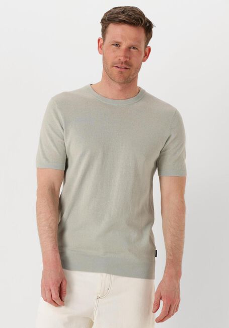 Lichtgrijze SAINT STEVE T-shirt WOUT - large