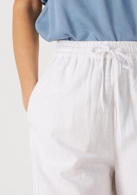 CO'COUTURE Pantalon large LOISECC LINEN LONG PANT en blanc - large