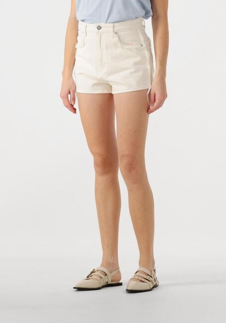 ABRAND JEANS Pantalon courts HIGH RELAXED SHORT KEKE Blanc - large