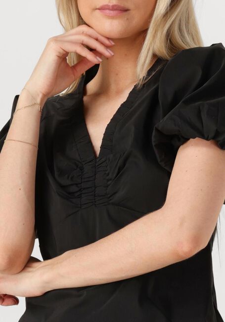 Zwarte NEO NOIR  IRINA POPLIN BLOUSE - large