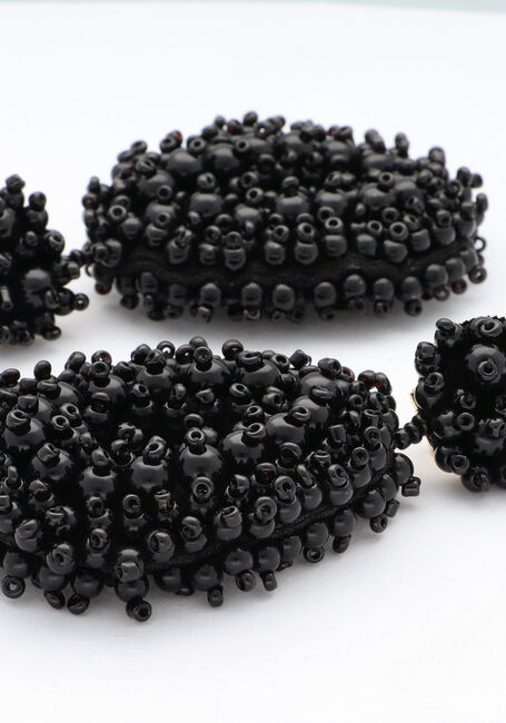 NOTRE-V Boucles d'oreilles EARRING BEADS en noir - large