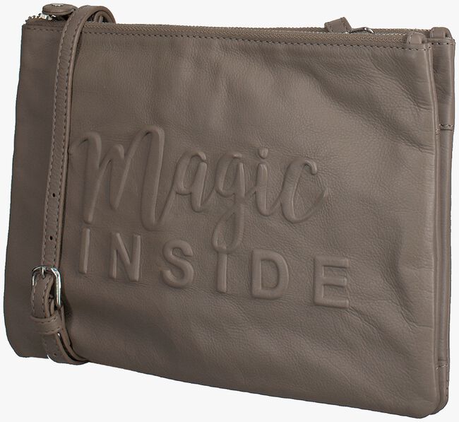 BY LOULOU Sac bandoulière 04CLUTHC105S MAGIC INSIDE en taupe - large