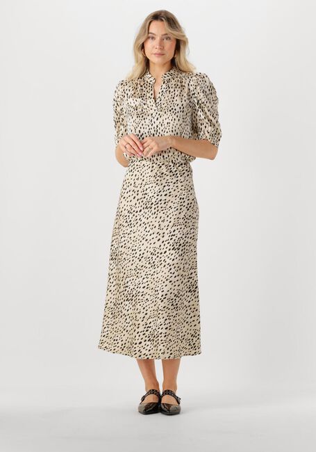 Gebroken wit NEO NOIR Midirok BOVARY DESERT DOT SKIRT - large