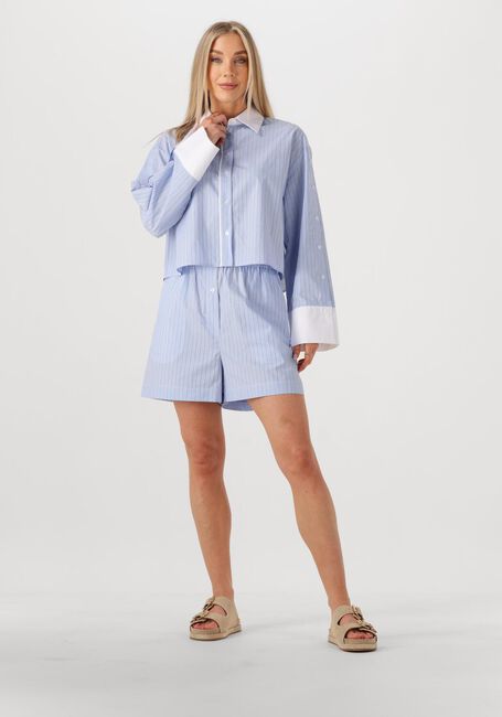 Blauwe SECOND FEMALE  ALANIS COMBI SHIRT - large