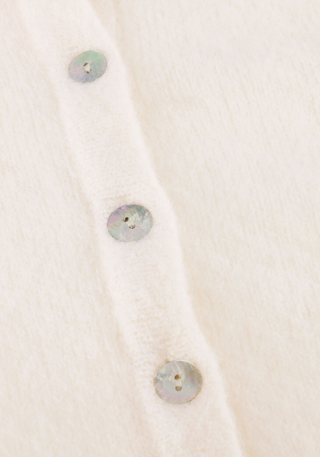 AMERICAN VINTAGE Gilet VITOW CARDIGAN Blanc - large