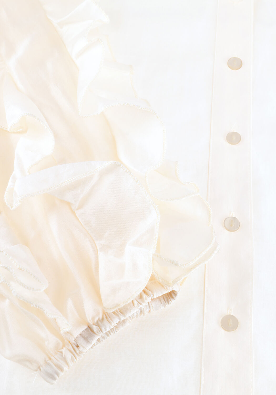 Gebroken wit NUKUS  MARGRIET BLOUSE - large