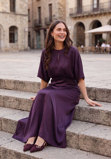 COPENHAGEN MUSE Robe maxi CMVERA-DRESS en violet - large