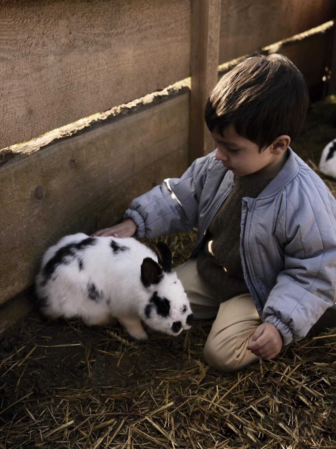 LIL' ATELIER Veste matelass&eacute; NMMLIO BOMBER JACKET LIL en gris - large