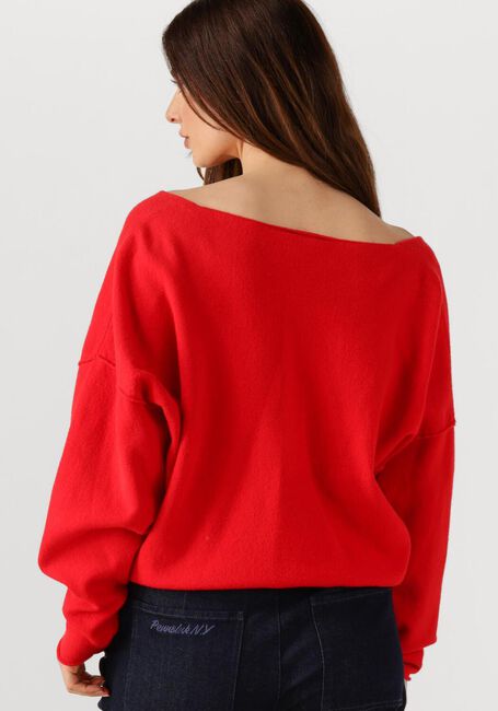 PENN & INK Pull JUMPER W25B344 en rouge - large