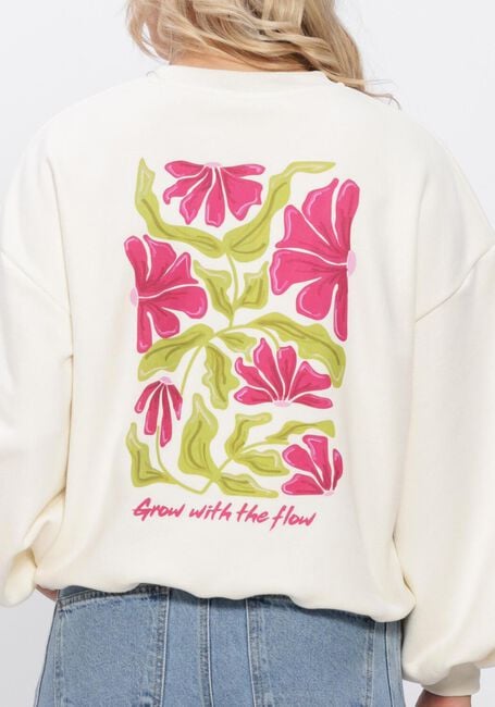 Ecru YDENCE Sweater SWEATER GROW WITH THE FLOW - large