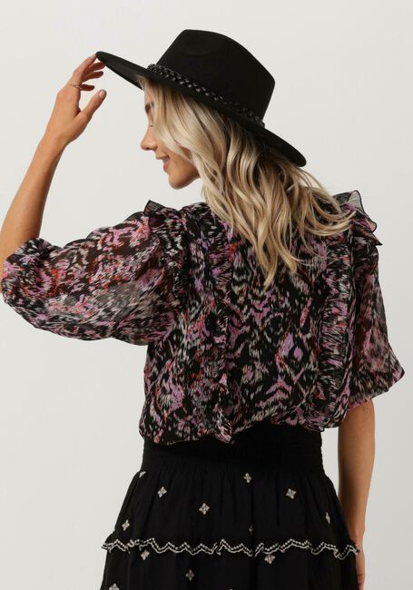 NOTES DU NORD FABIOLA LUREX TOP Blouses en noir - large