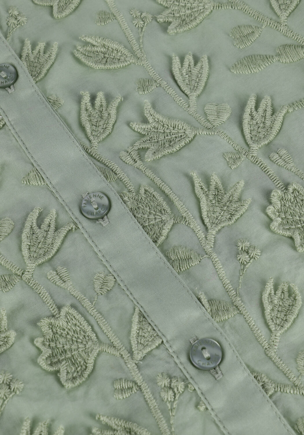 Groene FABIENNE CHAPOT  MEGGIE SHORT BLOUSE - large