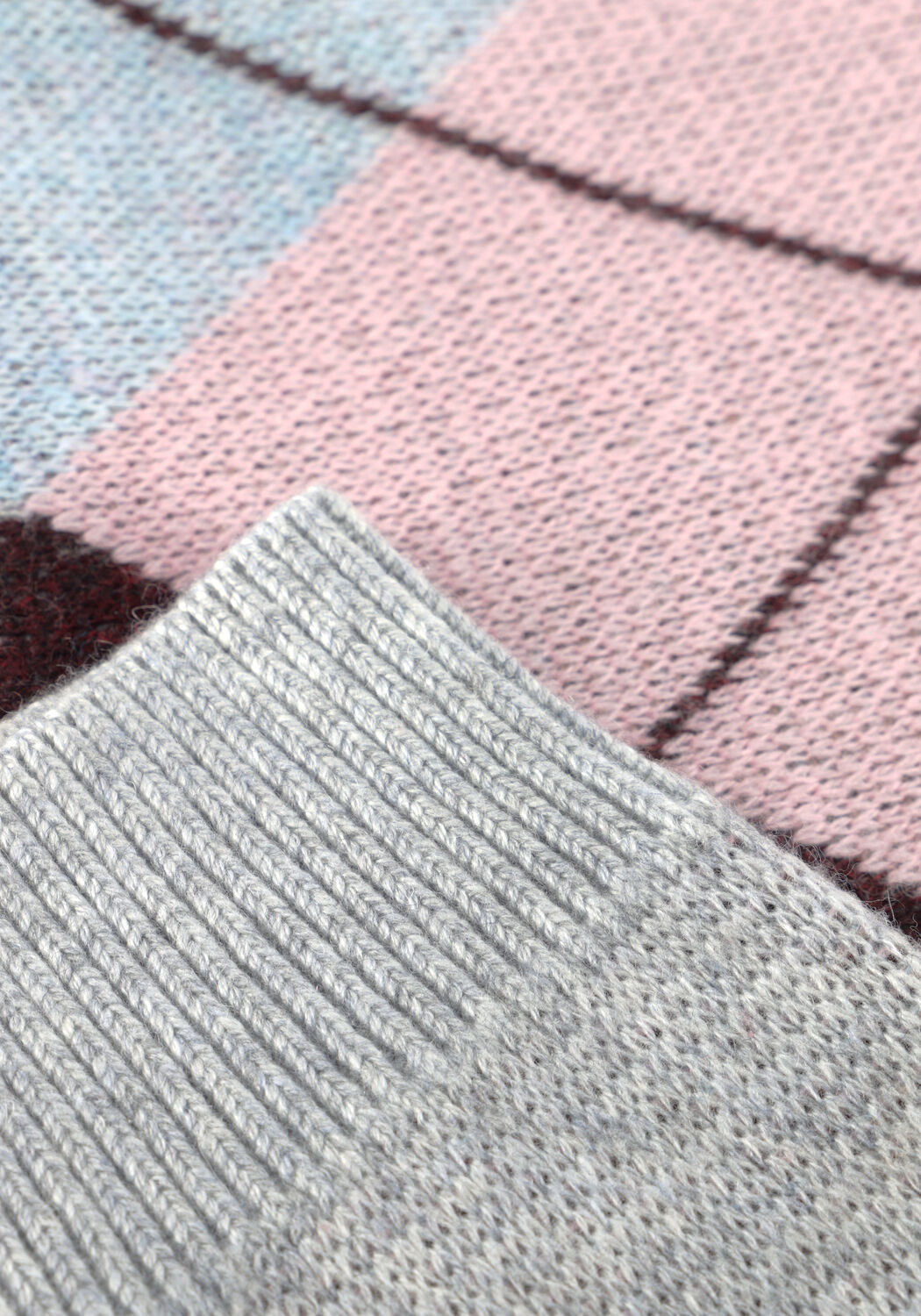 Multi CO'COUTURE Trui MAJA CHECK V NECK - large