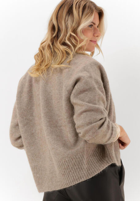 Bruine SECOND FEMALE Vest BROOK KNIT BOXY CARDIGAN - large